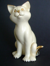 Gilde Porzellan Katze Figur