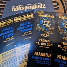 4 Böhse Onkelz Tickets