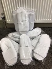 12 x Spa Pantoletten Hausschuhe. Ideal für Junggesellinnenabschiede/Hochzeiten Whirlpool Gäste Neu/Sonstige