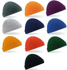 Trawler beanie wooly knitted - wooly,