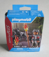 Playmobil Special Plus 71482 - Wolfskrieger Krieger mit Wolf -  NEU OVP