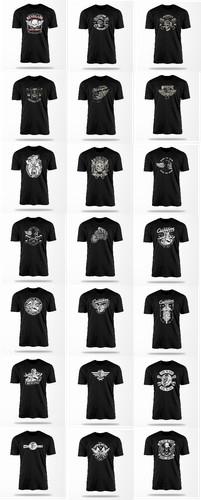 Biker shirt chopper bobber - t-shirt,