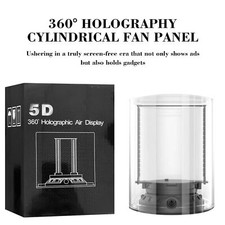 5D Hologram Projector Fan 360° Viewing Holographic Advertising Display Machine