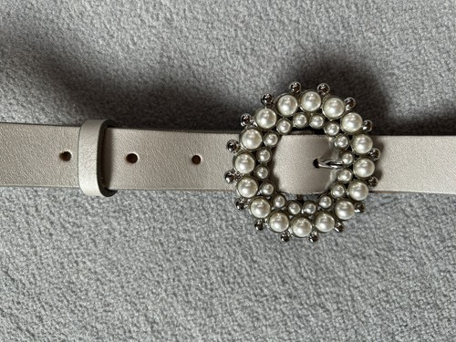 Marc cain gürtel silber - cain, silber/grau