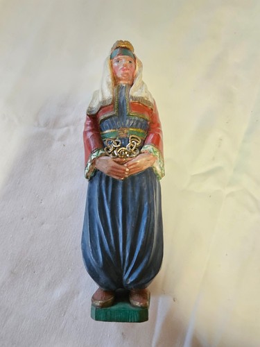 Alte geschnitzte holzfigur - alte,