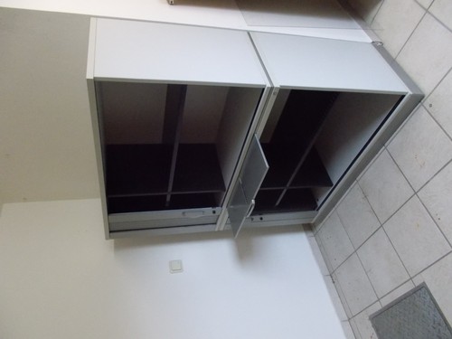 Büroschrank mit rolladentüre - büroschrank,
