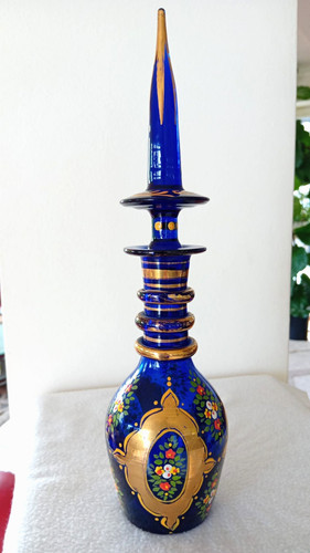 Glas karaffe böhmen - karaffe, persian