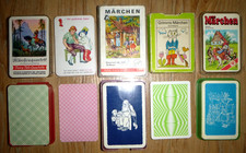 5x Quartett *  Bereich: Märchen - Comic * ASS, Piatnikm , Pössneck (DDR)