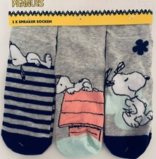 NEU SNOOPY PEANUTS 3 PAAR
