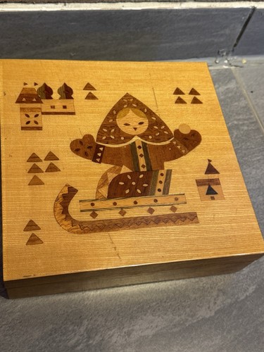 Original udssr holzschatulle - udssr,
