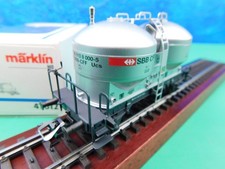 B12 Märklin H0 Güterwagen 47612 SBB Zement Silowagen KKK OVP TOP