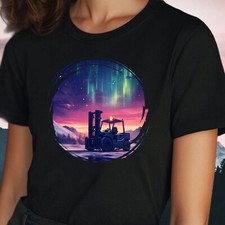 Frauen T-Shirt Gabelstapler