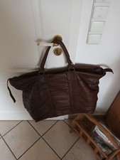 Leder reisetasche braun - reisetasche,