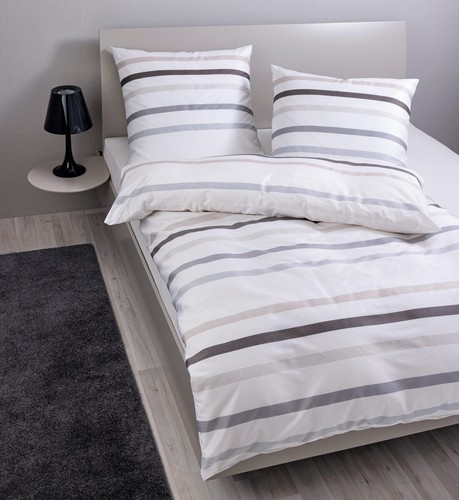 Janine mako satin bettwäsche - mako,