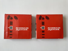 Märklin Sprint Autorennbahn Schiene 1201 Gerade 150 mm 18 Stück, z.T. in OVP