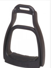 Sicherheitsbügel SmartRider Escape heavy, 80-110 kg Westernsteigbügel schwarz