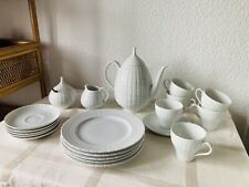 Lorenz hutschenreuther Lucina Kaffee Service Kuchen Teller Tassen vintage 60er