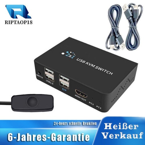 Hdmi kvm switch usb2 - hdmi, 2