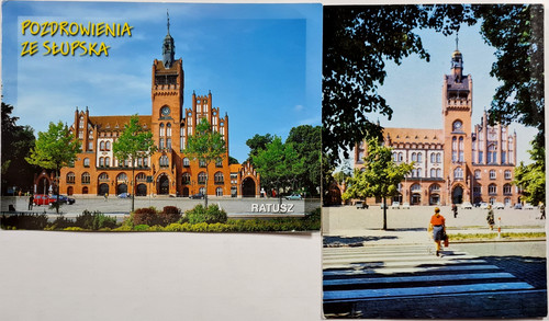 Postkarten lot słupsk - lot, x