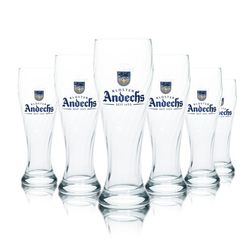 Andechs glas 5l - 6x, 0,5l