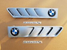 BMW Z3 Lufteinlass Ki​emen Ziergitter Motorhaube Arktis Silber RECHTS + LINKS