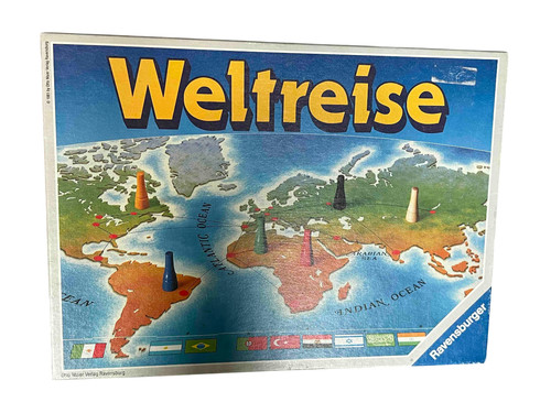 Weltreise ravensburger 1981 - weltreise,
