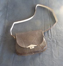 alte Umhängetasche Brot Tasche Vesper Brotschachtel Hängetasche Leder vintage