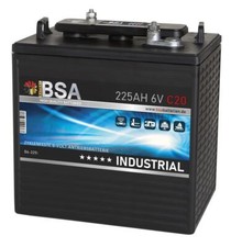 Bsa industrial 225ah - industrial, 6v