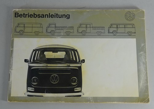 Betriebsanleitung bus - vw, /