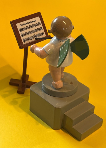 Alt holz engel dirigentfigur - alt,