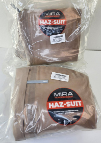 New mira hazmat body suit - new,
