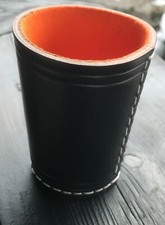 Würfelbecher Premium Leder /