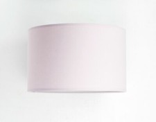 Lampe Textil Stoff Schirm Rund