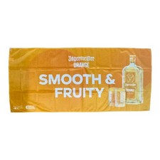 Jägermeister Orange Werbebanner – 174 x 80 cm, „Smooth & Fruity“