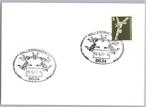 Karte sst sonderstempel - sst,