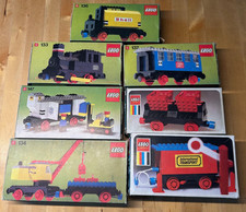Lego Eisenbahn 4,5V 130-133-134-136-137-147-161 wählbar OBA-OVP-100% komplett