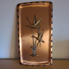 Kupfer relief wandbild - kupfer,