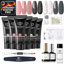 Polygel Starter Set 6 Farben