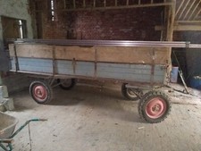 Anhänger für Traktor, 1,5x3,5 Meter, gebraucht, neue Reifen