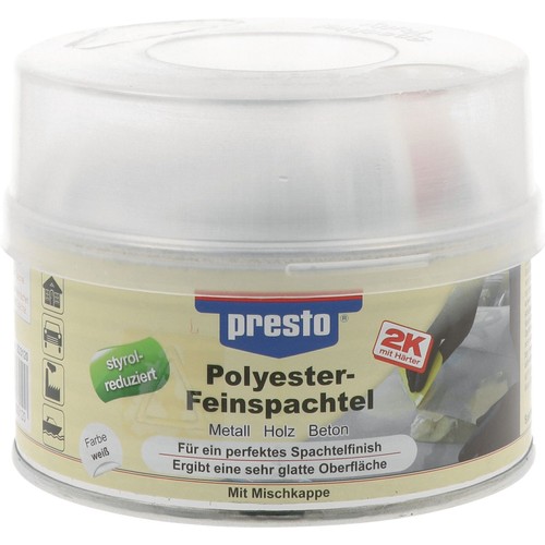 Feinspachtel weiß härter - 2k-feinspachtel, weiß,härter
