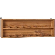 Wandregal mit 2 Ablagen 16