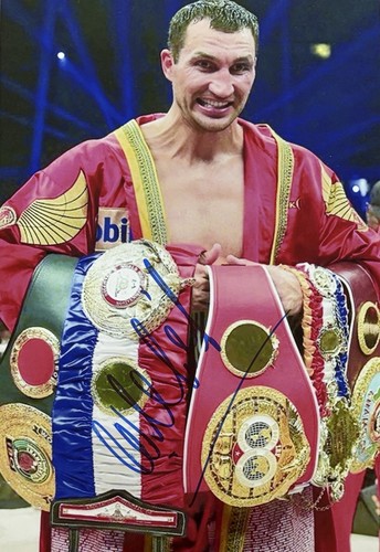 Wladimir klitschko signiert - wladimir,