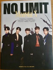 MONSTA X - NO LIMIT - Mini Album CD Buch Poster Karte, Korea Pop