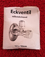 Eckventil - selbstdichtend - 1/2 Zoll x 10mm