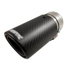 Auspuffblende Endrohr Carbon