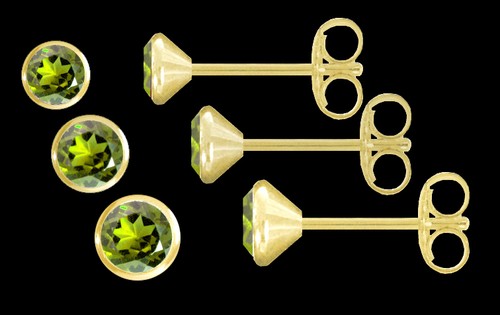 Echt gold peridot - ***, grün