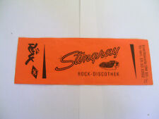 Konzertkarte The Roxx 15.10.92 in der Rock-Discothek Stingray Rosenheim Ticket