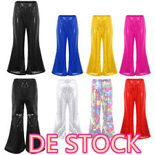 DE-Mädchen Tanz Hosen Glitzer