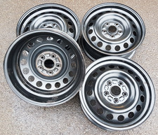 4x Stahlfelgen für Fiat