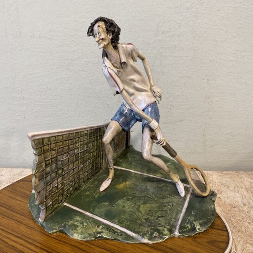 Figur tennisspieler - figur,